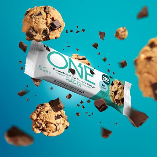 ONE Protein Bars, Sampler Variety Pack, Gluten Free with 20g Protein and 1g Sugar, Pantry Staples, 2.12 oz (8 Count)