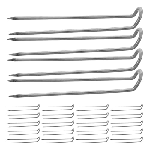 HOMSFOU Quilting 100 Pcs u Pins Fork Pins Quilting Sturdy Stainless Steel for Fabric Positioning