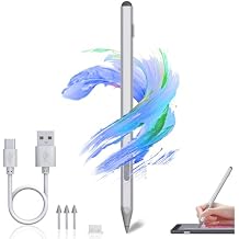 USI 2.0 Stylus Pen for Amazon Fire Max 11 and Chromebook - Compatible Lenovo Chromebook Duet, Acer Spin, ASUS Flip, HP, Google Pixel Tablet Stylus, 4096 Pressure Sensitivity Palm Rejection USI Stylus