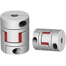 Series Flexible Plum clamp Coupler D40 L40 Shaft 3 Jaw Shaft Coupling 6mm-25mm D40L40 for18x24