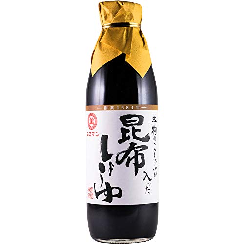 ミエマン 昆布しょうゆ 500ml