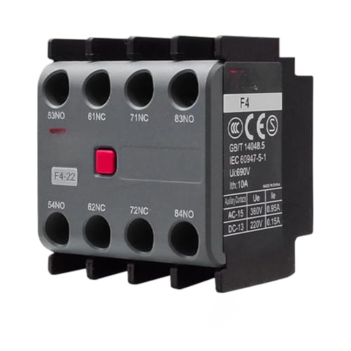 Contacteur AC CJX2S 2510 avec bloc F4-22 2NO2NC pour protection thermique stable