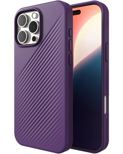 Coque MagSafe iPhone 16 Pro Max violette pour protéger votre téléphone au quotidien