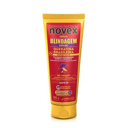 Novex Queratina Brasileña, Blindaje Capilar 200g