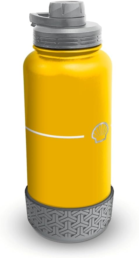 Shell – 32-ounce Stainless Steel Insulated Water Bottle-Yellow