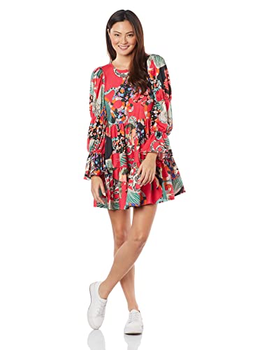 Vestido Estampado, Colcci, Feminino, Rosa/Verde/Azul/Laranja/Off/Marrom/Vermelho/Amarelo/Roxo/Bege,