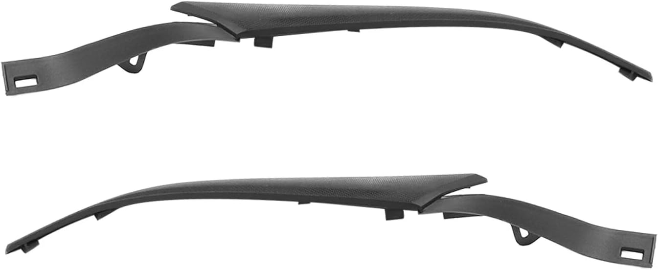 Front Bumper Step Pad Outer Molding Trim Set Fits 2011 2012 2012 2013 2014 2015 2016 Ford F-250 F-350 F-450 F-550 Super Duty,BC3Z17K833CA, BC3Z17K832CA