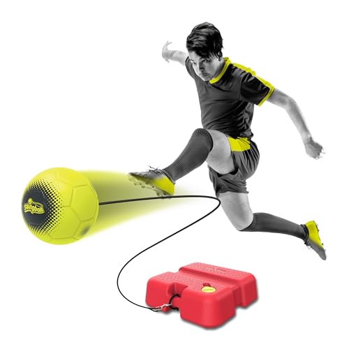 Swingball Reflex Soccer Training Aid – All Surface Soccer Rebound Trainer for Kids & Adults, Outdoor Backyard Soccer Practice Tool for Ball Control, Footwork, Agility & Fun Play, Ages 6+