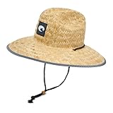 Costa Del Mar Men's Costa Straw Hat, Grey, One Size