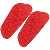 Parastinchi da calcio, parastinchi da calcio per giovani, per parastinchi per polpacci, maniche in silicone, protezione per la tibia per giochi di calcio, equipaggiamento di protezione