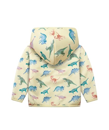 Image of V VALANCH Toddler Fleece Jacket Boys Girls Zip Up Hoodie Sweatshirt | Full Fleece Lining Throughout, Thick Warm, Cartoon, for Casual, School, Outerwear, Winter