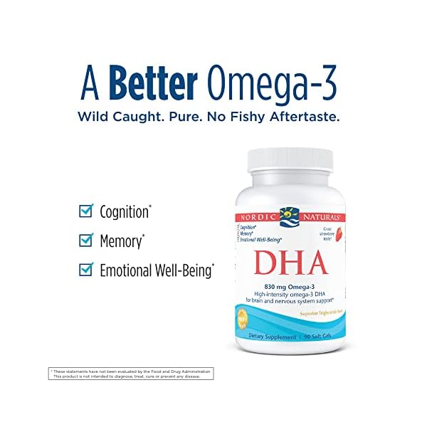 Nordic Naturals DHA Omega3 Brain and Nervous System Support