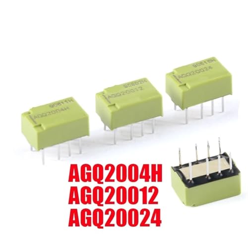 Relé de señal AGQ20012 DPDT para solucionar fallos en placas de control 2