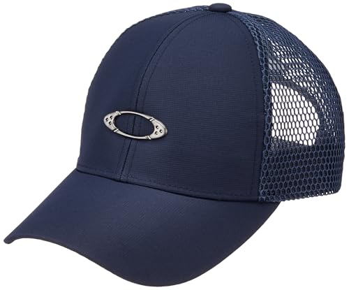 Oakley (オークリー) キャップ LOGO CAP 26.0 メンズ (6AC) FATHOM 通気性 吸汗速乾 メッシュ 抗菌 防臭 冷感