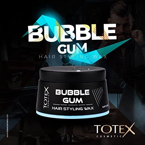 Totex Hair Styling Wax Bubblegum | Regular Hold Paste Professional Barbers | Men Hair Care Bubble Gum Hair Wax 150ml - Image 6