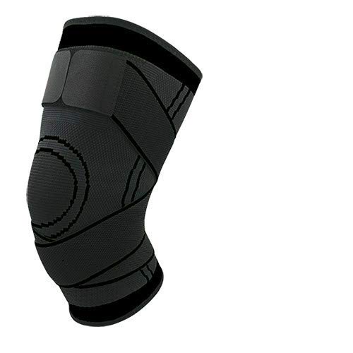 Kniebandage, professionelle Schutz, Sport, Kniebandage, atmungsaktiv, Bandage, Knie, Basketball, Tennis, Radfahren – Bandage – Schwarz, S