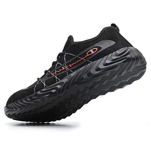 TICCOON Steel Toe Shoes Work Safety Shoes for Men and Women Lightweight Industrial & Construction Shoe