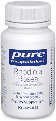 Pure Encapsulations Rhodiola Rosea - for Occasional Stress, Endur...