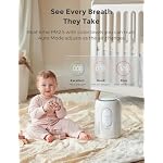Momcozy Air Purifier for Bedroom with Dimmable Night Light for Small Room - Image 4