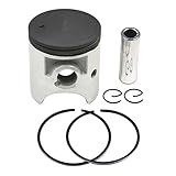 ✈ 100% neu; Durchmesser : 59.75mm; Material: Aluminium und Gusseisen; 1 kit kolben für Yamaha TZM150