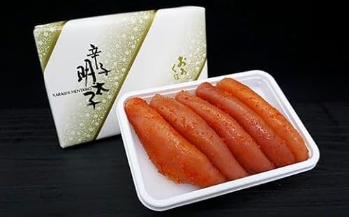 おおくぼ 辛子明太子 一本物 約280g ( 無着色 明太子 )