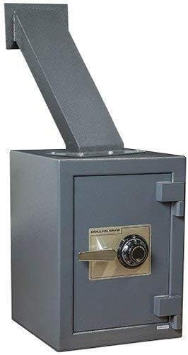 Hollon Safe Company Depository Safe with Rear Wall Depository Chute - Dial Combination Lock TTW-2015C
