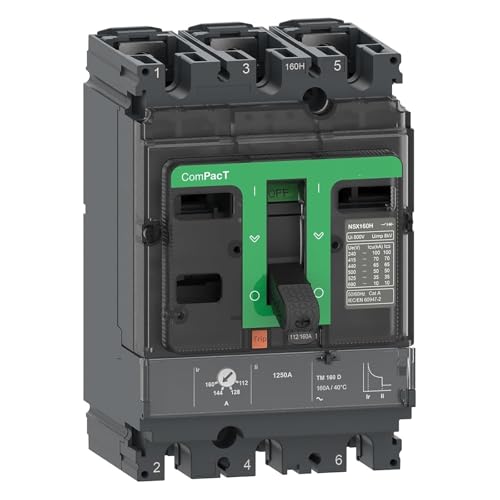 Disjoncteur NSX100N TM63D 3P C10N3TM063 coupure 50kA haute performance