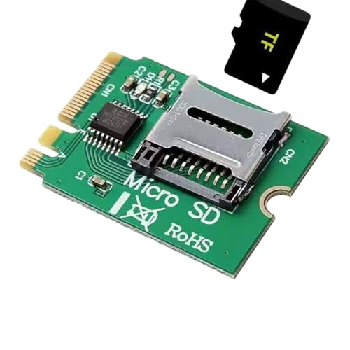 Tarjeta Micro SD adaptador NGFF Key A-E soluciona falta de almacenamiento