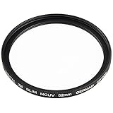 K&F Concept レンズフィルター ドイツSCHOTTガラス 薄枠設計 紫外線吸収用 KF-MCUV52 (52mm, MC UV)