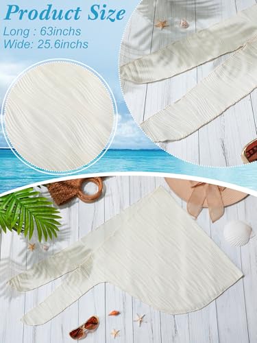 Geyoga Women Sarong Coverups Beach Skirt Triangle Shawl Wraps Short Bikini Skirt Bathing Suit for Swimwear3