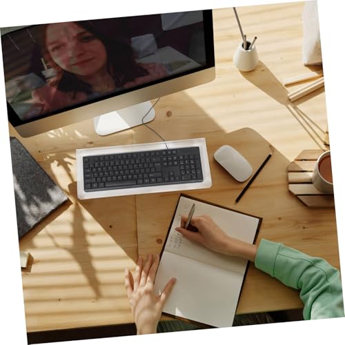 Cubierta de acrílico transparente para proteger tu teclado de juegos en casa 6