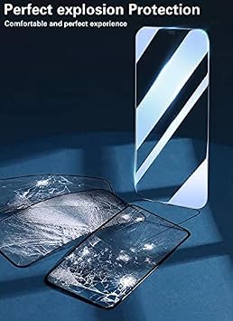 Tempered Hard Clear Glass Protector Compatible with Spia Maxi Glass Series Tecno Camon 40 Pro (Compatible with Tecno Camon 40 Pro)
