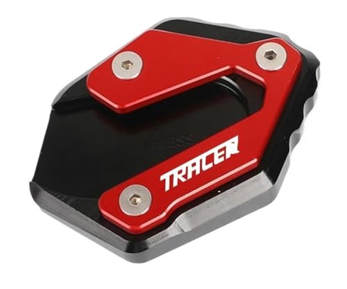Plaque de protection béquille latérale MT-07 et XSR 700 rouge