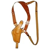 イーストA ショルダーホルスター サムブレイクタイプ (牛革製・ブラウン) No.S230-BR チーフ2～3インチ用