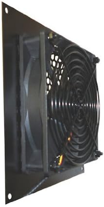 Coolerguys Programmable Thermal Controlled Cooling Kits for Cabinets, AV, and Components (Metal, Single 120mm)