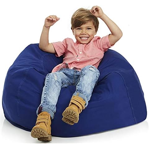 Delmach Bean Bag Chair Cover | Stuffed Animal Storage Cover