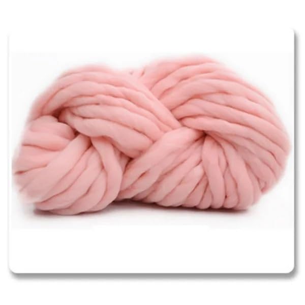 Wełna 250g/rolka Gruba wełniana włóczka na czapki/dywany Duża gruba włóczka Ręczłniana włóczka na czapki/dywany Duża gruba włóczka Ręcznie robiona na szydełku Wełna szydełkowa (Kolor: E) (M)