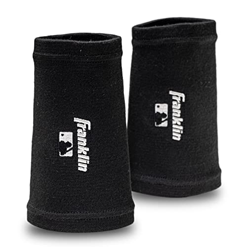 Franklin Sports MLB Compression Wristband - Xvent Technology - Black