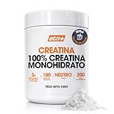 ETN+ Creatina Monohidrato 100% Micronizada 300 g | Creatina Pura 200 Mesh | 3 g por Dosis 100 Servicios | Vegana Sin Gluten Sin Azucar | Incluye Dosificador | Sin Sabor