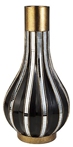 OK Lighting Dubai Tiles Decorative Vase, 16.0"