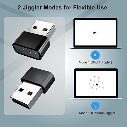 Ratón USB automático de metal QUI negro con dos modos libres de software 2