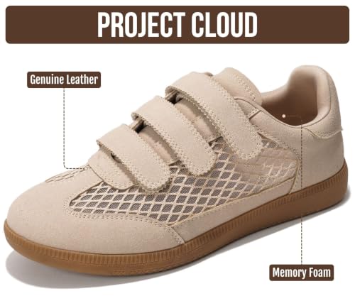 Image of Project Cloud Sneakers for Women - Stylish & Comfortable Women's Fashion Sneakers with Memory Foam and Leather Insole - Non Slip & Lightweight Womens Shoes - Fashion Shoes for Women (Ysabelle)
