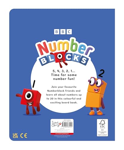 Sweet Cherry Publishing Numberblocks Number Explorer A Big Board Book.