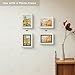 Golden State Art, Black Mat - Bevel Cut, Acid Free, 4-Ply Thick, Signature Friendly - Great for Photos, Pictures, Events, Prints - 5x7 for 4x6, 20-Pack, Mats Only