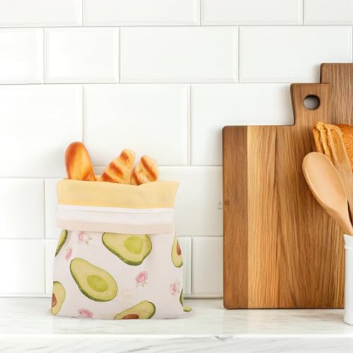Bolsa reutilizable para pan de cera de abeja Zerodeko lavable con control de humedad 5