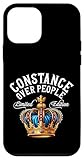 Coque pour iPhone 12 mini Constance Nom Anniversaire Funny Constance Over People Couronne