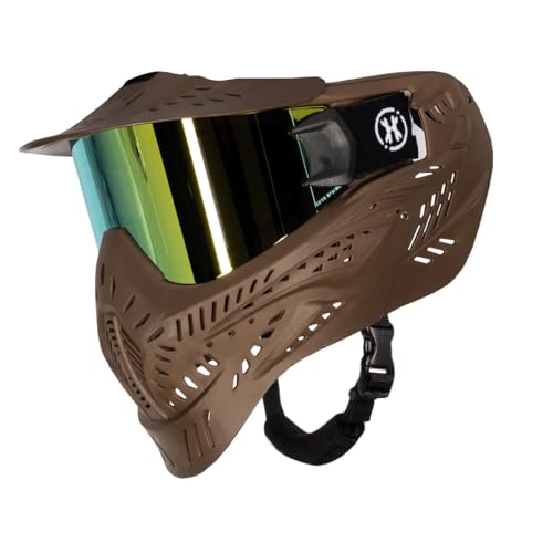 HK Army HSTL Goggle Tan with Gold Lens