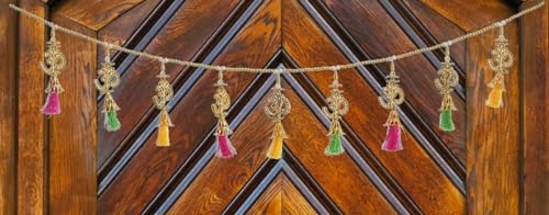 Image of Om Home Decoration Hanging Toran Main Door Garlands Handmade Bandhanwar Door Entrance Hanging HomeTraditional Wall Decoration Diwali Decoration Diwali Gift
