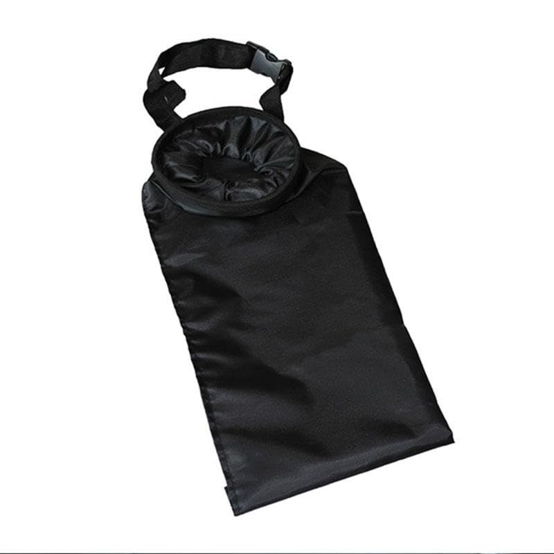 Black Multifunctional Car Mounted Suspended Garbage Bins Foldable Portable Storage Bag Vehicles Backrest Storage Bag