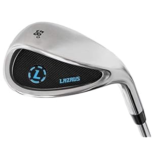 LAZRUS Premium Sand Wedge Anti Duff Thick Sole Loft Wedge Golf Club for Men & Women – Escape Bunkers and Save Strokes Around The Green – Lob Golf Wedges for Men